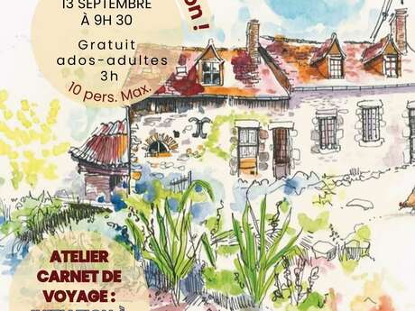 Carnet de voyage : initiation à l'aquarelle