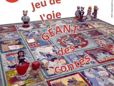 Jeu de l'oie géant des contes à Châtillon-sur-Colmont