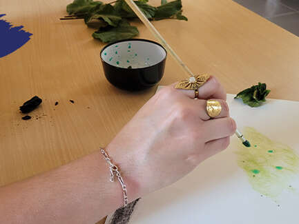 Atelier "Palette végétale "