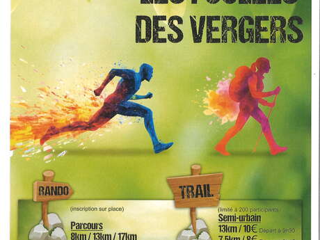 Trail - Randonnée - Les Foulées des Vergers - CANDÉ