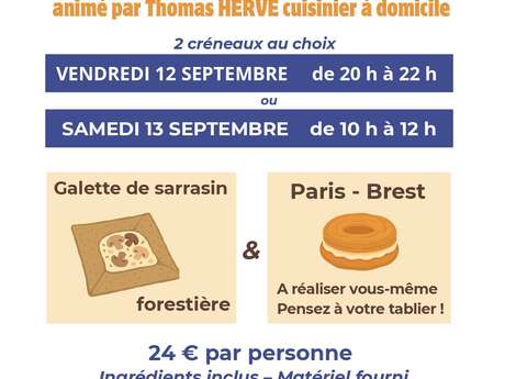 Bouge ton Village : atelier cuisine