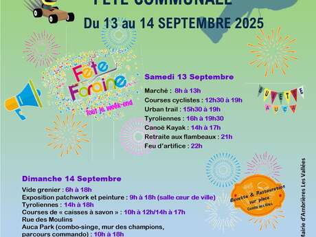 Fête communale et animations