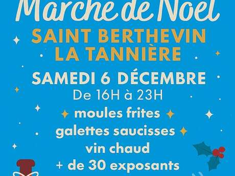 Marché de Noël à St Berthevin La Tannière