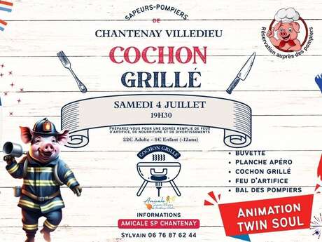 Cochon grillé