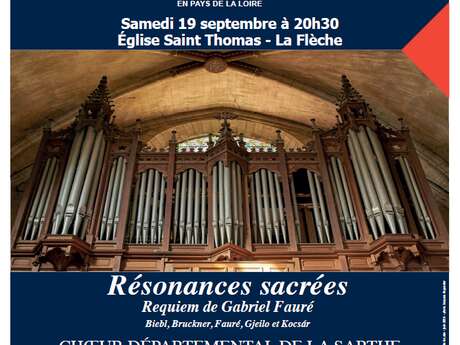 Résonances sacrées par Choeur Départemental de la Sarthe