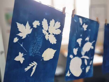 Les jeudis au théâtre (atelier cyanotype)
