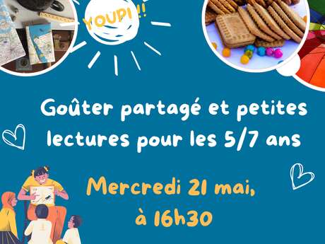 GOÛTER-LECTURE de la librairie-café A Contre Courant