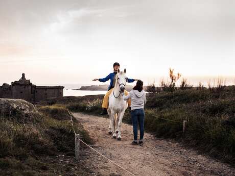 Méditation guidée à cheval