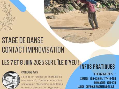 Stage de danse contact improvisation