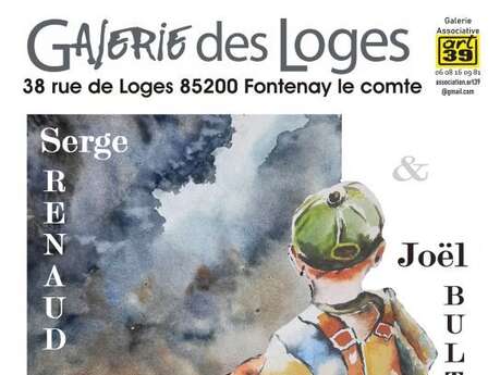 Exposition de Serge Renaud et Joël Bulteau - Galerie des Loges