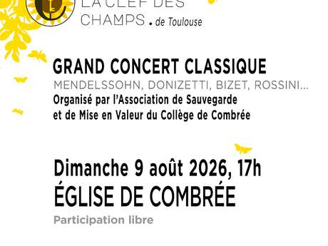 Grand concert classique - Combrée
