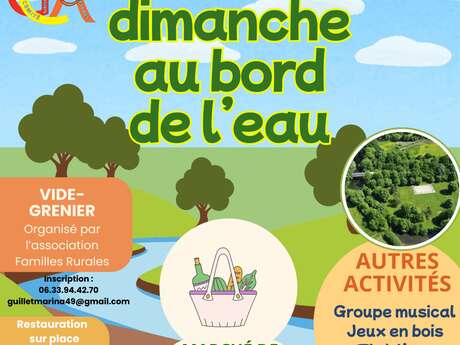 Un dimanche au bord de l'eau - Sainte-Gemmes-d'Andigné
