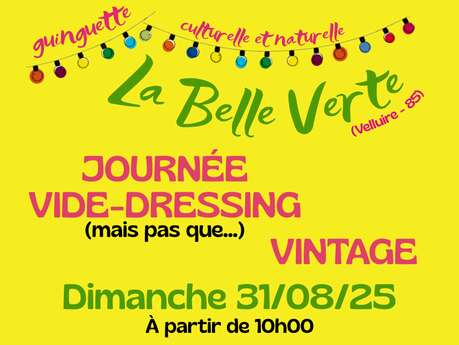 Vide-dressing (mais pas que...) vintage- Guinguette La Belle Verte
