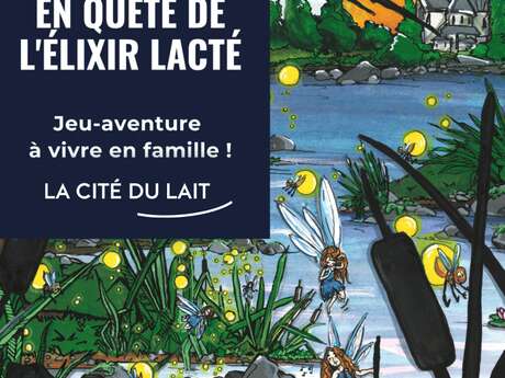 Jeu aventure : En quête de l'élixir lacté à la Cité du Lait