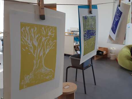 Atelier Poésie de papier au musée Jules Desbois à Parçay-les-Pins