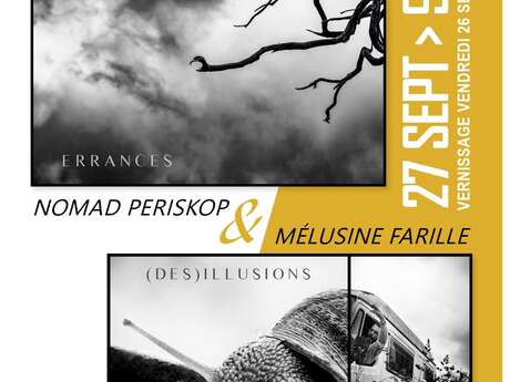 Exposition de NOMAD PERISKOP & Mélusine FARILLE - Atelier Legault