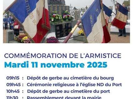 COMMÉMORATION DE L'ARMISTICE