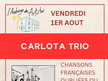 Concet au jardin à l'Auberge des artistes