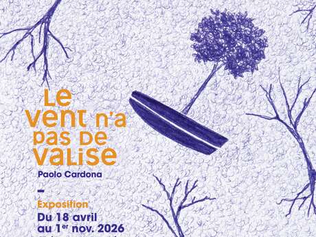 Expositon "Le vent n’a pas de valise" à Baugé