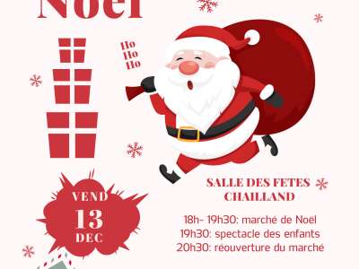 MARCHÉ DE NOËL de L'ECOLE AU FIL DE L'EAU