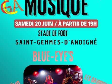 Fête de la musique à Sainte-Gemmes-d'Andigné