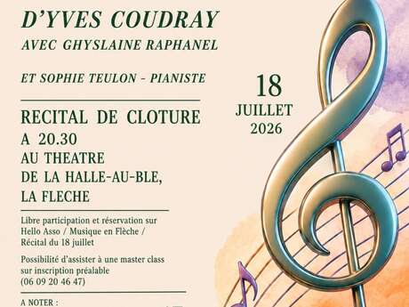 Master class de chant lyrique d'Yves Coudray