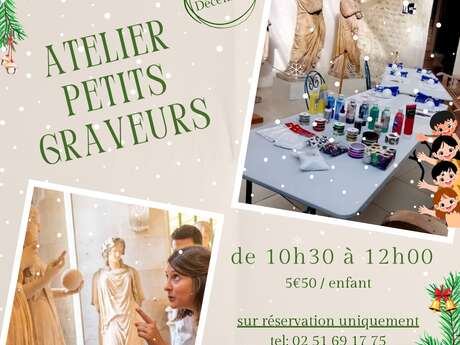 Atelier Petits Graveurs au Château de Terre-Neuve