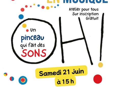 Atelier peinture en musique