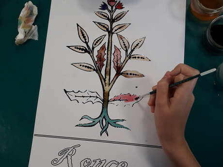 Atelier Famille "Peinture végétale"
