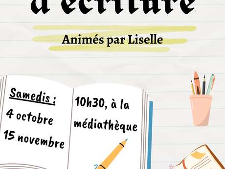 Atelier d'écriture