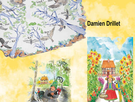 EXPOSITION SUR LES OISEAUX par Isy Ochoa et Damien Drillet EXPOSITION SUR LES OISEAUX par Isy Ochoa et Damien Drillet