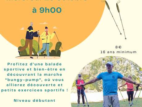 Balade bien-être et dynamique "Bungy pump"