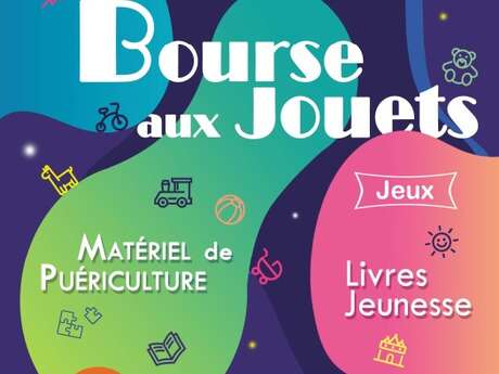 BOURSE AUX JOUETS, MATÉRIEL DE PUÉRICULTURE & LIVRES JEUNESSE