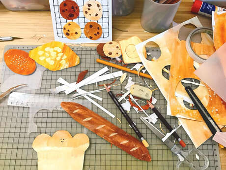 Le Brunch de Mlle Mars - Petite dinette en carton