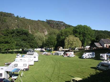 Motorhome service station in Alpes Mancelles campiste