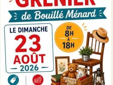 Vide-grenier - Bouillé-Ménard