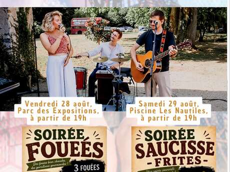 Concerts - Championnats Nationaux Natation Estivale - Segré