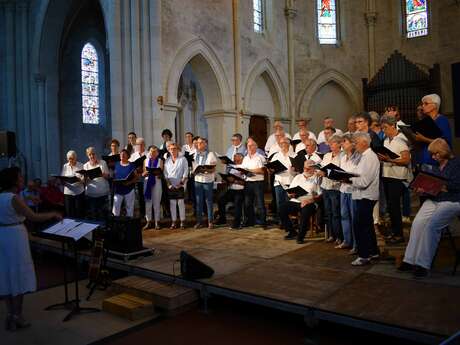 Concert de chorale à Noyant