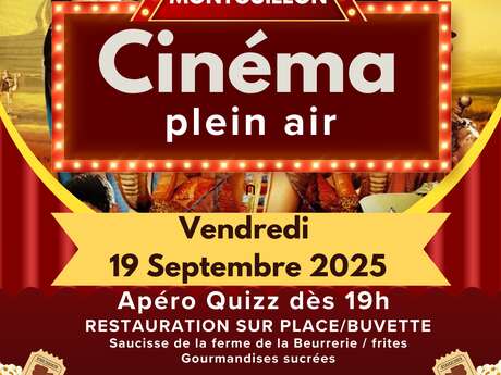 Cinéma en plein air - Montguillon