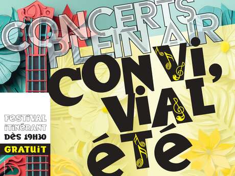 Festival Convivial’été - Concerts à Vaulandry
