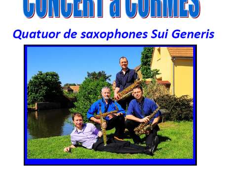 Concert - Quator de saxophones Sui Generis