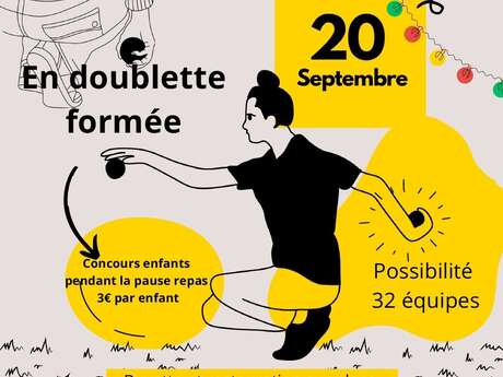 Concours de pétanque