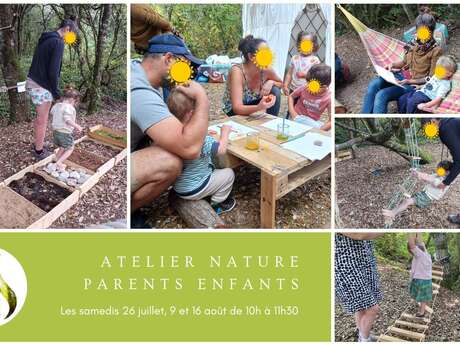 Atelier nature parents enfants