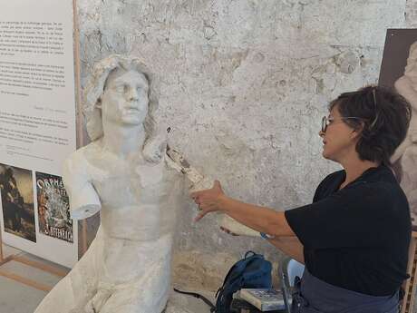 Visite commentée de l’exposition au musée Jules Desbois à Parçay-les-Pins