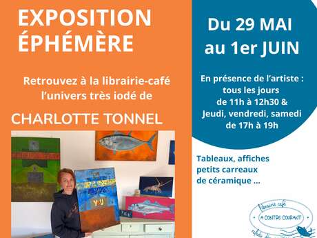 EXPO ÉPHÉMÈRE de la librairie-café A Contre Courant
