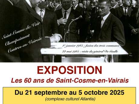Exposition "Les 60 ans de Saint Cosme-en-Vairais"