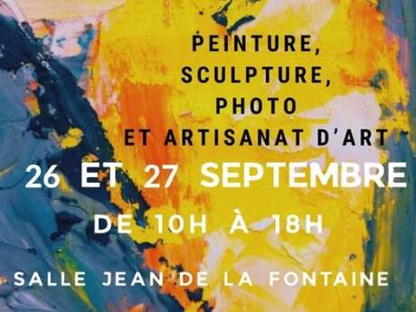 Exposition de peinture, sculpture, photographie et artisanat d'art
