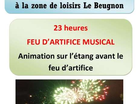 Feu d'artifice 14 juillet