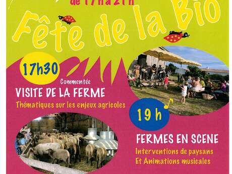 Fête de la bio à la ferme d'Emilie