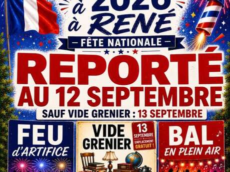 René en fête - Reporté au 12 septembre 2026